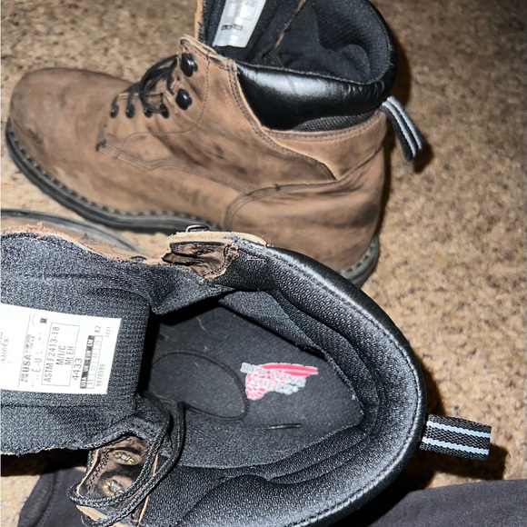 Red Wing WATERPROOF SAFETY TOE METGUARD BOOT Size 11 - Picture 2 of 9